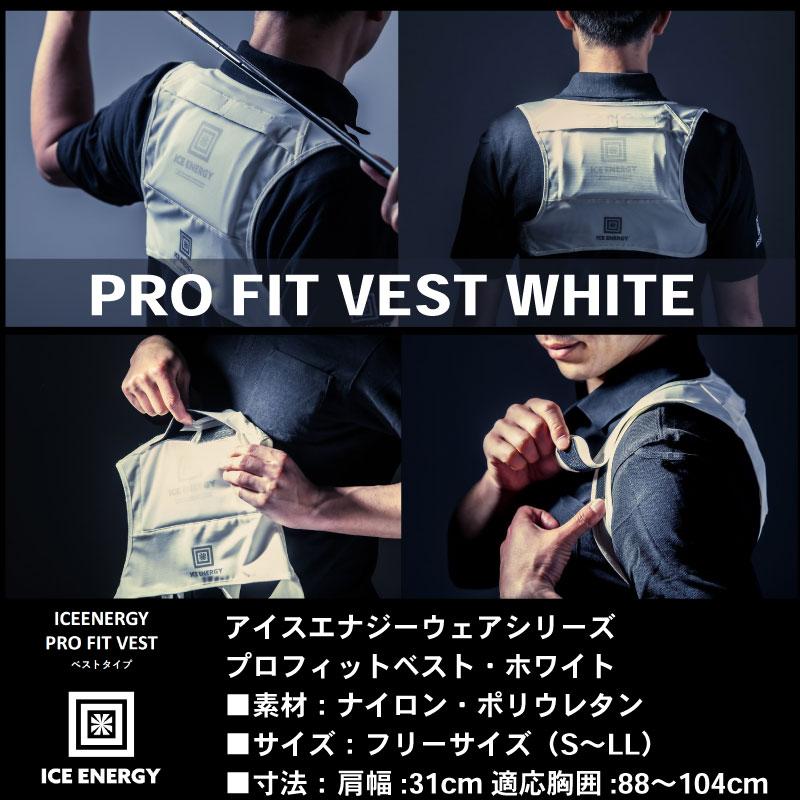 クールベスト単品 接触冷感 冷却 保冷剤 ICE ENERGY アイスエナジー