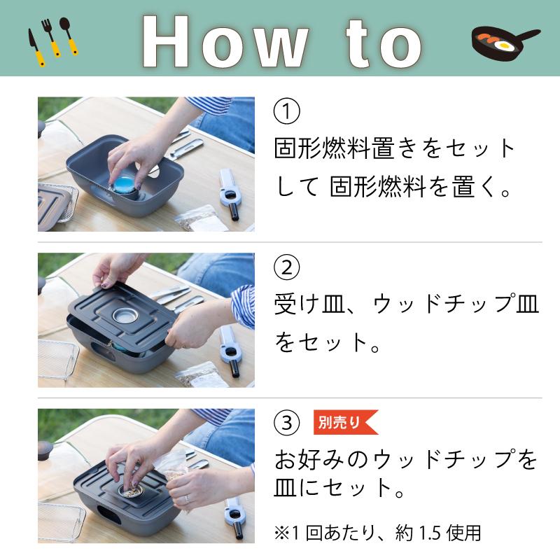 マジックソルト座燻器　座燻・足燻SET 燻製器 スモーカー 燻製 本体 単品 スモーキーマジック SMOKY MAGIC