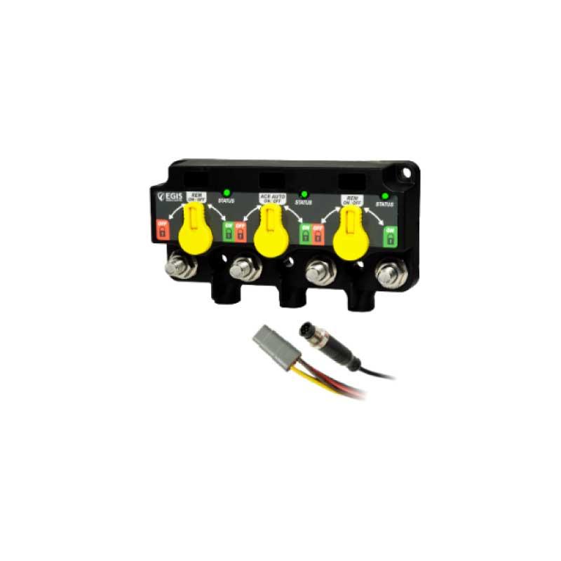 EGIS DXバッテリースイッチリレー NMEA2000対応 トリプル 9831-2535の画像