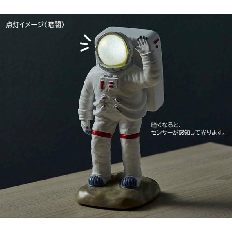 ルームランプ ソーラー充電式 アストロノーツ ムーン R23-0921 太陽光