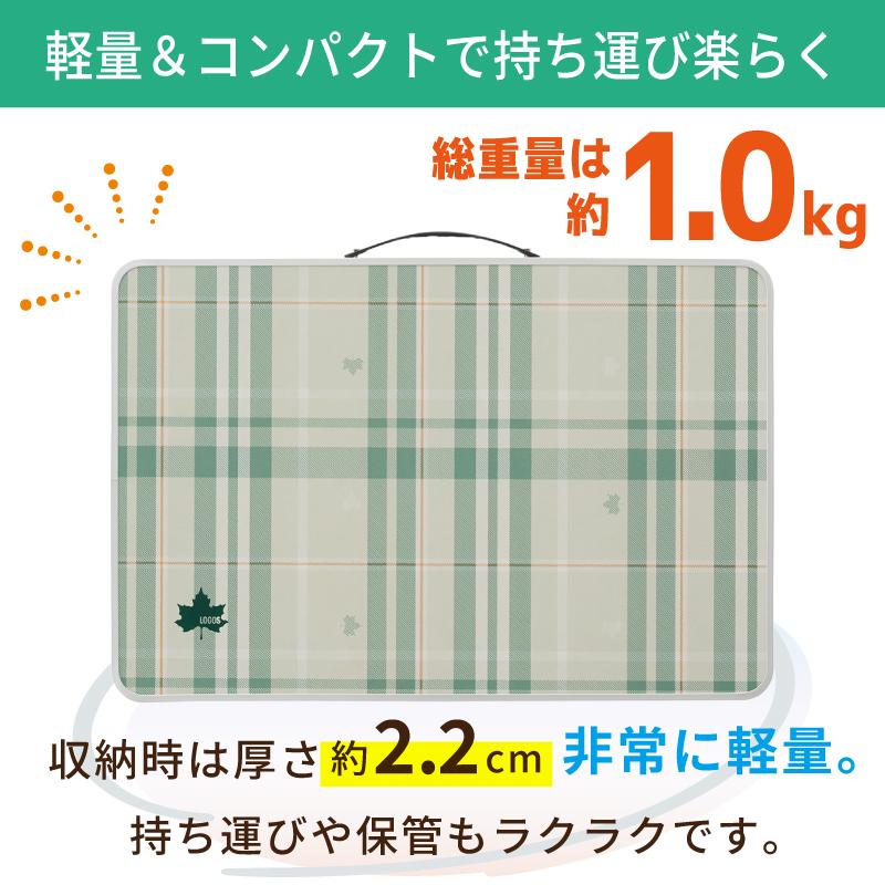 LOGOS（ロゴス） アウトドアテーブル ローテーブル 折りたたみ 幅 60cm