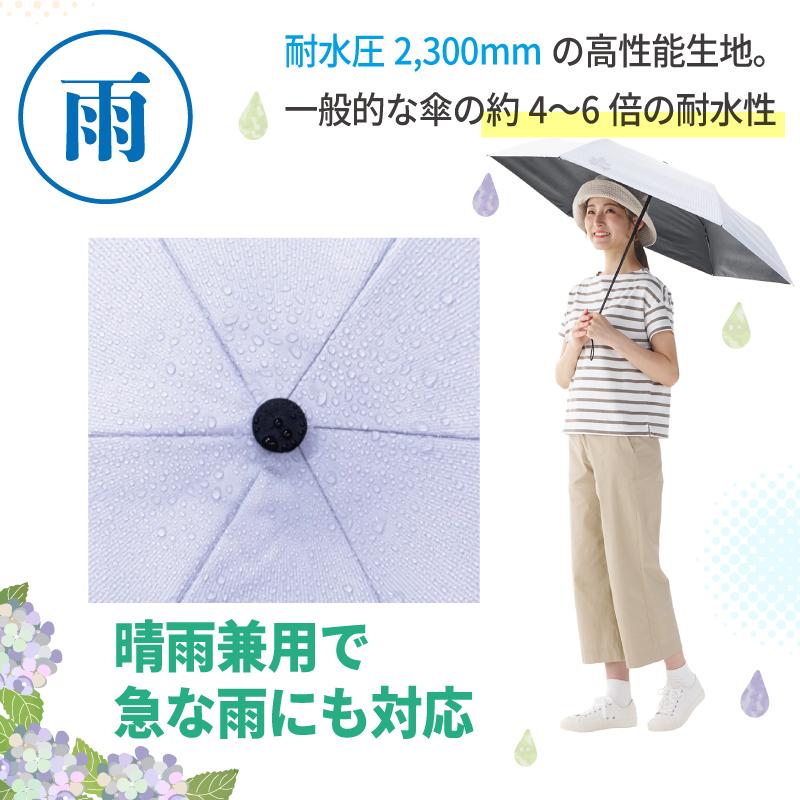 LOGOS（ロゴス） 日傘 折りたたみ 晴雨兼用 軽量 ソーラーブロック日傘