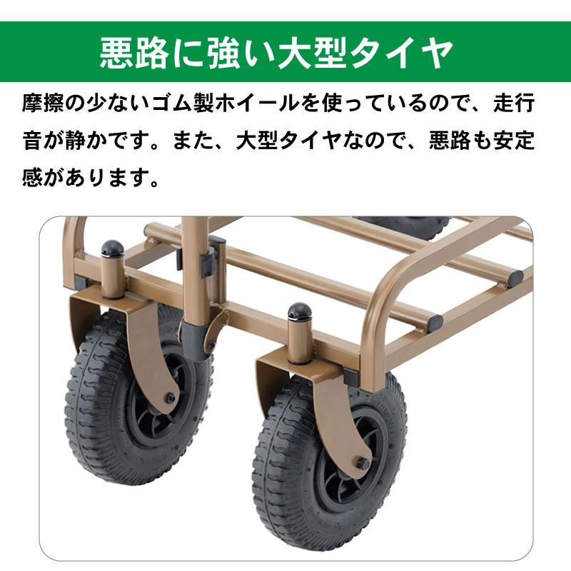 LOGOS ロゴス カーゴ・Niguruma 84720728 アウトドア キャンプ カート 荷物 キャリーカート 運ぶ 荷車 台車｜osawamarine｜06