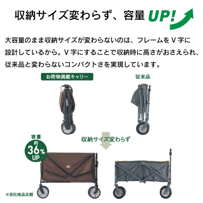 LOGOS（ロゴス） お荷物満載キャリー 84720743 大容量 運べる
