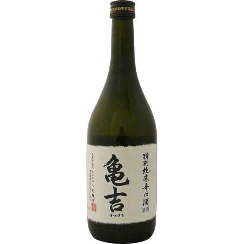 オンラインショッピング 亀吉 特別純米 辛口酒 ７２０ml 清酒 青森県 Materialworldblog Com