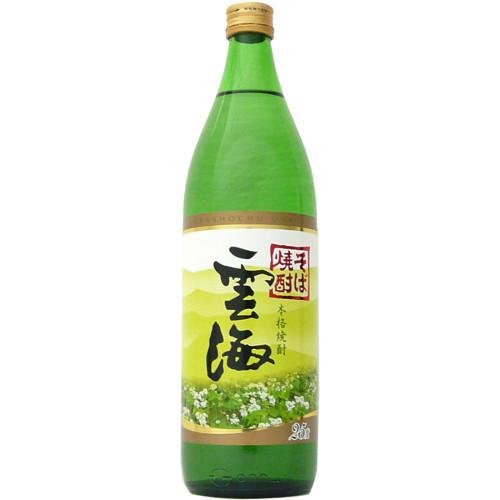 雲海 そば ２５度 ９００ml　【単式蒸留焼酎:そば焼酎】｜osazou