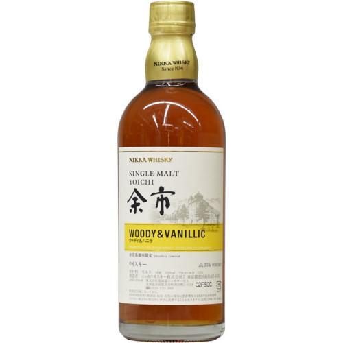 ニッカ シングルモルト 余市 ウッディ＆バニラ ５００ml 【ウイスキー