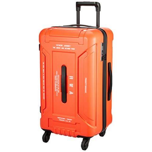 海外並行輸入正規品 [アールダブルエー] スーツケース オレンジ 3.6kg cm 69 60L 保証付 RWA66 大型グリスパックキャスター グッドサイズ カジュアルスーツケース