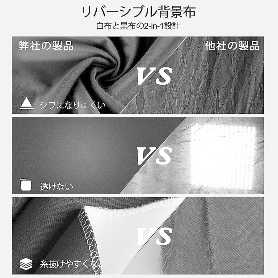 Emart 背景布 黒布 白布 リバーシブル 180x280cm 無反射 暗幕 透けない 背景布クリップ4点付き 写真撮影用 背景シート 撮 エブリデイgjショップ 通販 Yahoo ショッピング