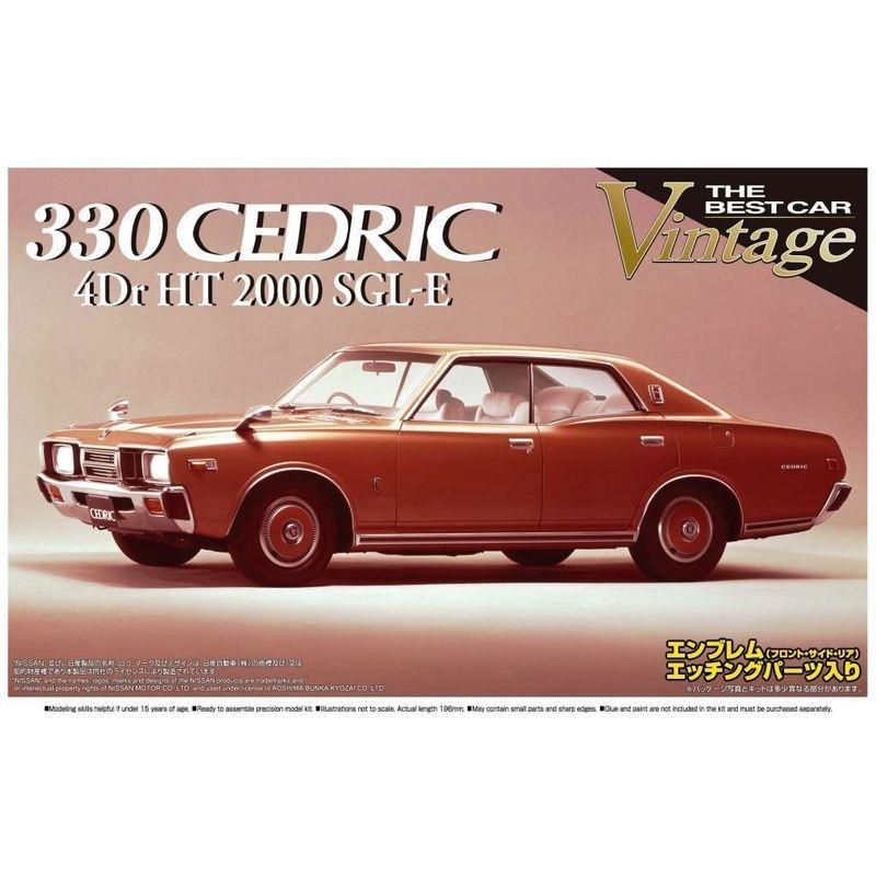 日本未入荷 ザ ベストカーヴィンテージシリーズ 1 24 青島文化教材社 No 59 プラモデル セドリック 330 ニッサン その他おもちゃ