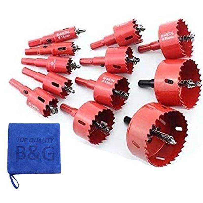 Diy 工具 Begin掲載 バイメタルホールソー ホルソー 直径 18 75mm 12 点 Pcs 本 木工 穴開け ドリルビット 鉄工キリ 刃 電動ドリル 穴あけ Qrgiatufex Www Kbdav Ac In