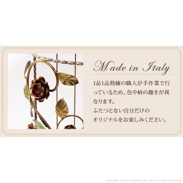 イタリア 家具 ヴェローナアクセサリーズ アイアン傘立て-コーナー 玄関  輸入家具 傘 傘たて アンティーク風 エレガント おしゃれ 花柄 |  | 04