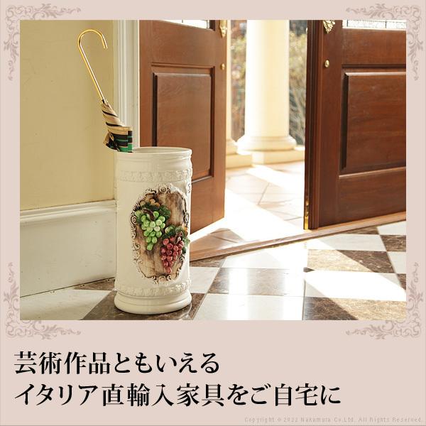 イタリア 家具 ヴェローナアクセサリーズ 陶製傘立て-ブドウ 玄関  輸入家具 傘 傘たて アンティーク風 エレガント おしゃれ イタリア陶器 |  | 01