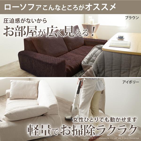 フロアソファー 二人掛け 低反発2人掛けローソファー-ルシオ 低反発 こたつ 一人暮らし 日本製 座椅子 新生活 テレワーク 在宅ワーク |  | 05