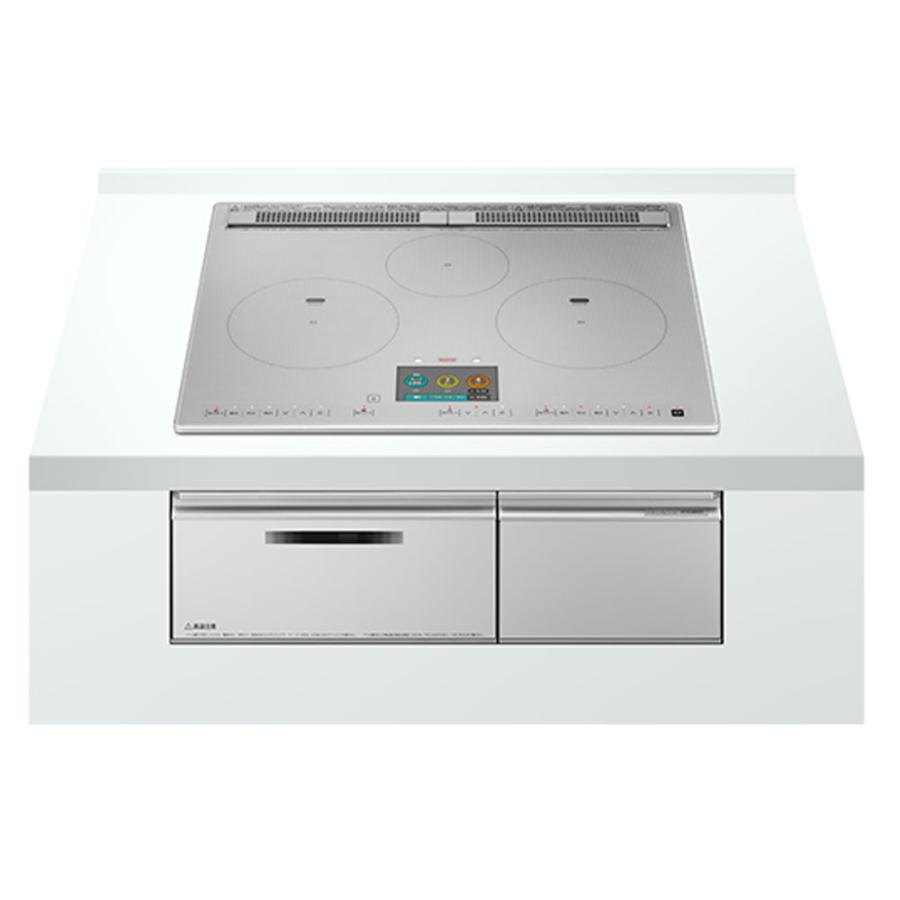 送料無料 日立 IH クッキングヒーター HT-N1000STF(S) トッププレート幅60cm | 日立