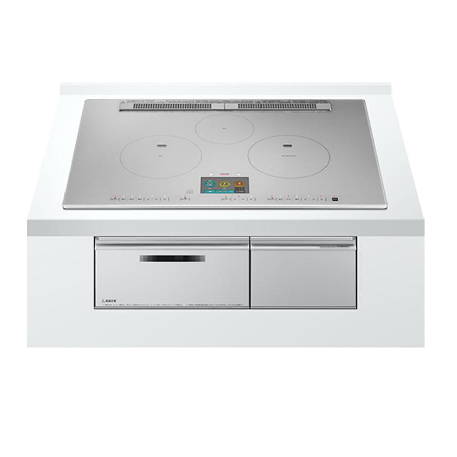 送料無料 日立 IH クッキングヒーター  HT-N2000STWF(S) トッププレート幅75cm | 日立