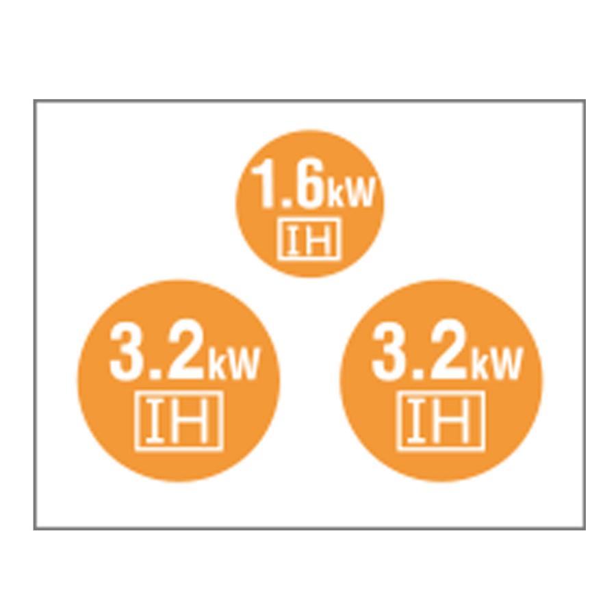 送料無料 日立 IHクッキングヒーター HT-N8STF トッププレート幅60cm | 日立 | 01