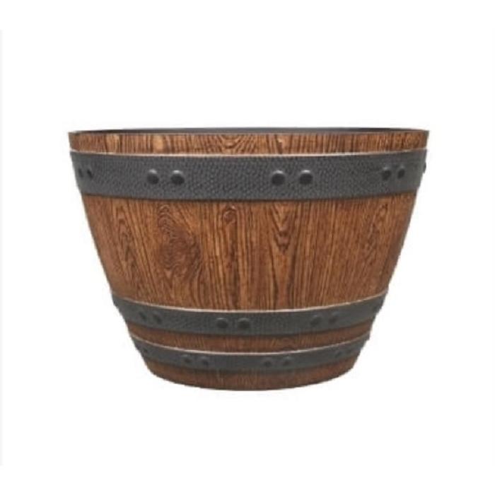 送料無料 Southern Patio 超大型植木鉢 直径57 高さ38cm 約 プランターカバー バレルプランター Hdr Drake Barrel 同梱不可商品 お洗濯屋さん 通販 Yahoo ショッピング