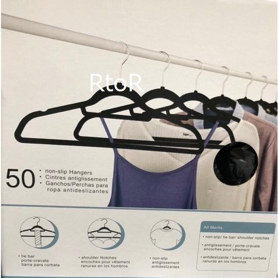 送料無料 すべらないハンガー たっぷり５０本セット 箱入り スリムハンガー コストコ 50hangers お洗濯屋さん 通販 Yahoo ショッピング