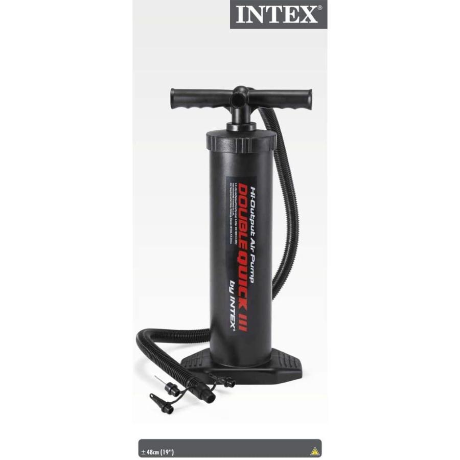 Intex Hi Output ハンドエアーポンプ Double Quick 3 手動空気入れ エアポンプ インテックス ノズル4種類付き お洗濯屋さん 通販 Yahoo ショッピング