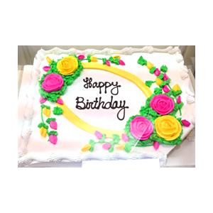 Costco コストコ ハーフシートケーキ ホワイトorチョコ 48人分のお誕生日ケーキ 選べるデザイン パーティ オーダーケーキ クール冷凍便のみ お洗濯屋さん 通販 Yahoo ショッピング