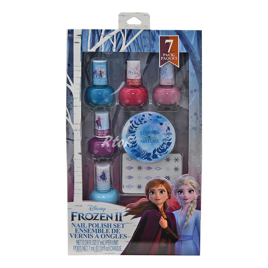 独特な 送料無料 アナと雪の女王2 ネイルポリッシュセット 7点セット はがせるマニキュア 子供用 Frozen2 Materialworldblog Com