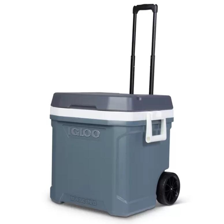 送料無料 Igloo 62qt Maxcold 58l キャスター付き クーラーボックス 贈り物 イグロー イグルー 21年新色 車輪付き