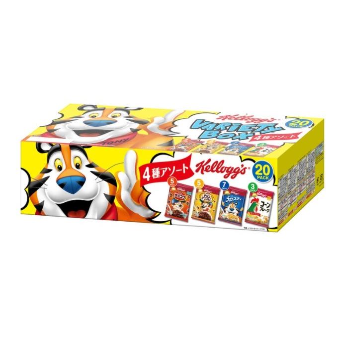 ケロッグ バラエティ シリアル ４種類２０箱セット 朝食に おやつに Kellogg S コーンフレーク Kelloggs 16p お洗濯屋さん 通販 Yahoo ショッピング