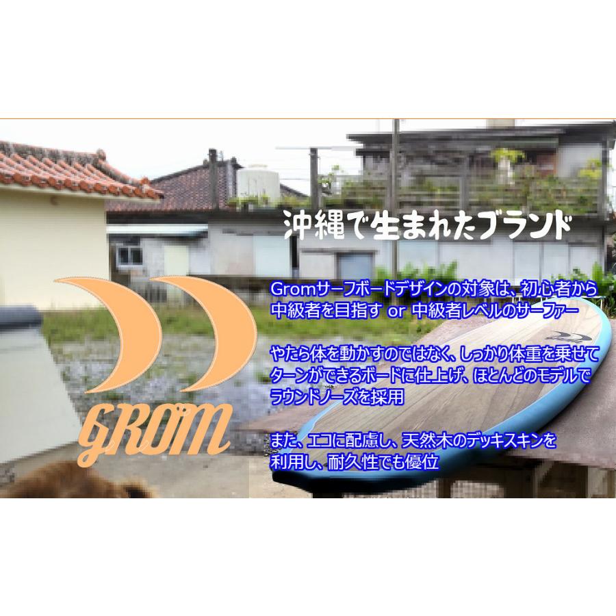 サーフボード オルタナ系 Grom EVO 5'3 エポキシ EPSボード 西濃支店止め配送無料 波乗りに行くときはいつも車内に置いておきたい2枚目｜osg｜17