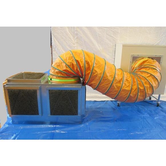 塗装ビニールブース用 スパイラルダクト φ520 3m 送料込！！（北海道