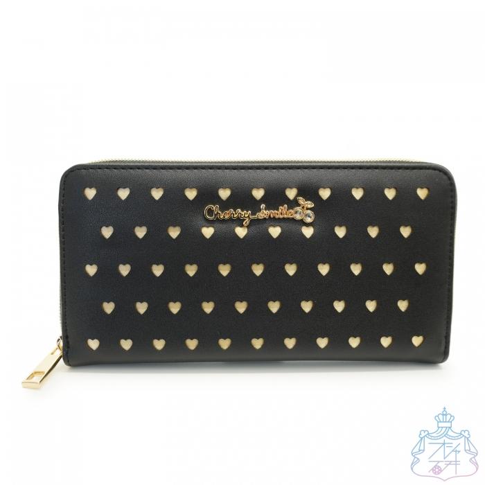 パンチング 長財布 ブラック 長財布 財布 中学女子 女の子 小学生 レディース かわいい おしゃれ オシャレ総合研究所 Yahoo 店 通販 Yahoo ショッピング