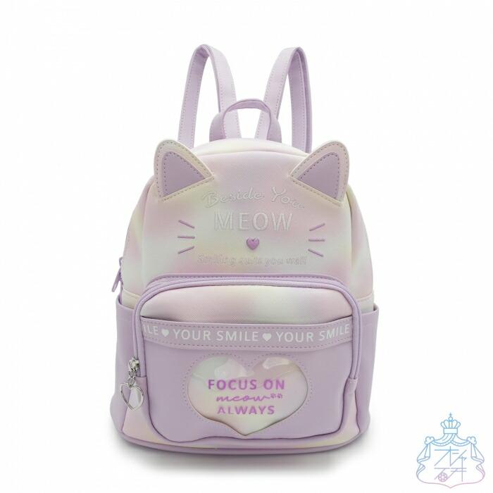 ハートネコ ミニリュック レインボー リュック 子供 キッズ 女の子 小学生 小さめバッグ かわいい 猫耳 ミニリュック オシャレ総合研究所 Yahoo 店 通販 Yahoo ショッピング