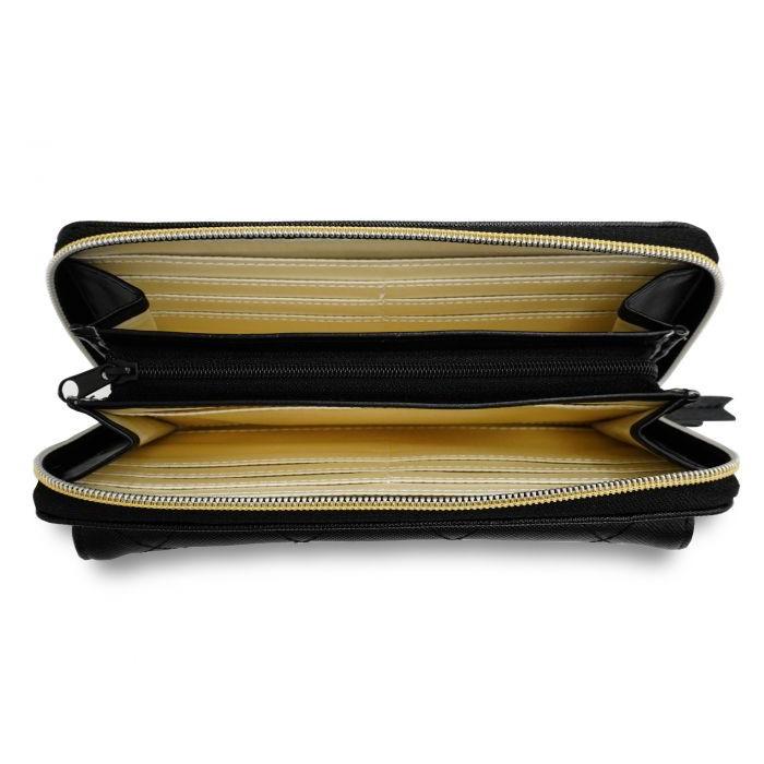 キルトモノトーン ラウンド長札 財布 ブラック 長財布 レディース財布 中学生 女子 女の子 高校生 かわいい おしゃれ シンプル オシャレ総合研究所 Yahoo 店 通販 Yahoo ショッピング