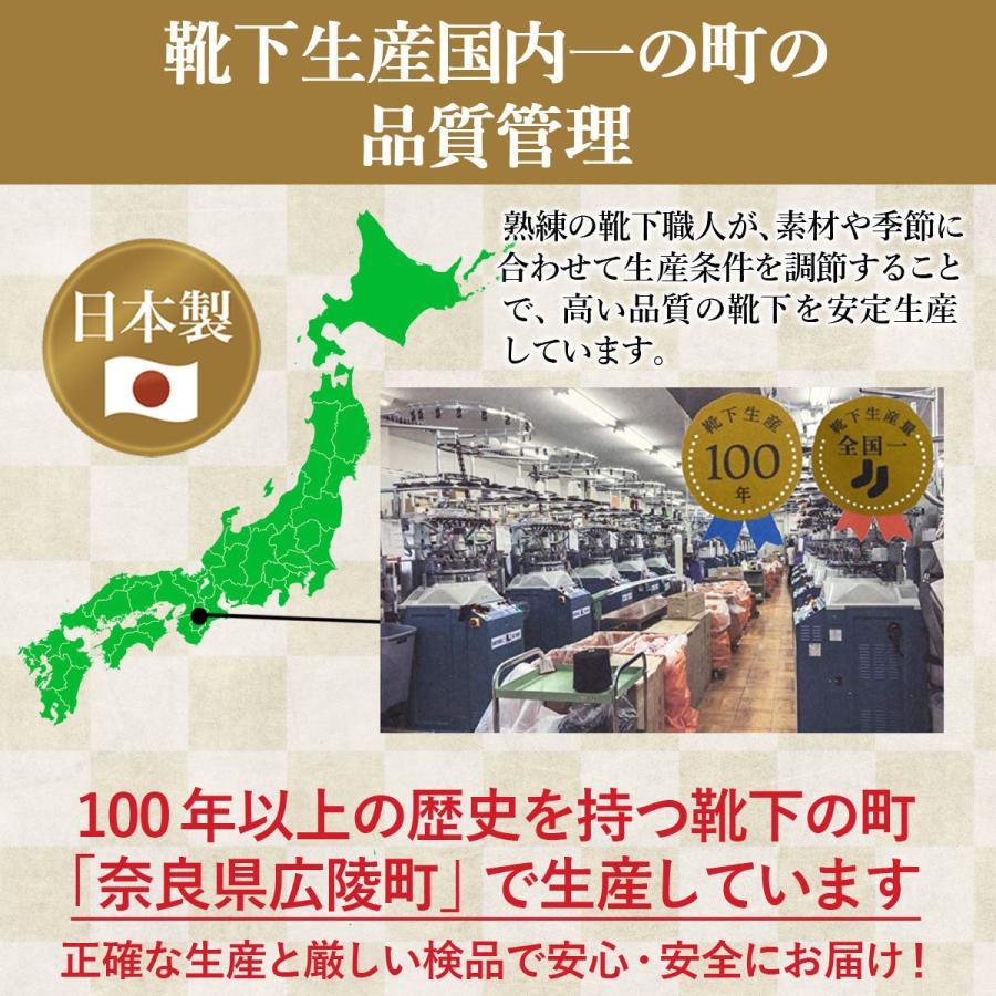 【社長の靴下】 滑り止め付き 5本指ソックス クルー丈 １足  日本製 ガスシルケット 消臭 バリア 抗菌 高通気性 吸汗 メンズ ビジネスソックス 25-27cm 父の日｜oshalets｜08