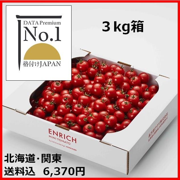 Enrich Mini Tomato エンリッチミニトマト ３kg箱 北海道 関東は送料無料 Saopedrodasmissoes