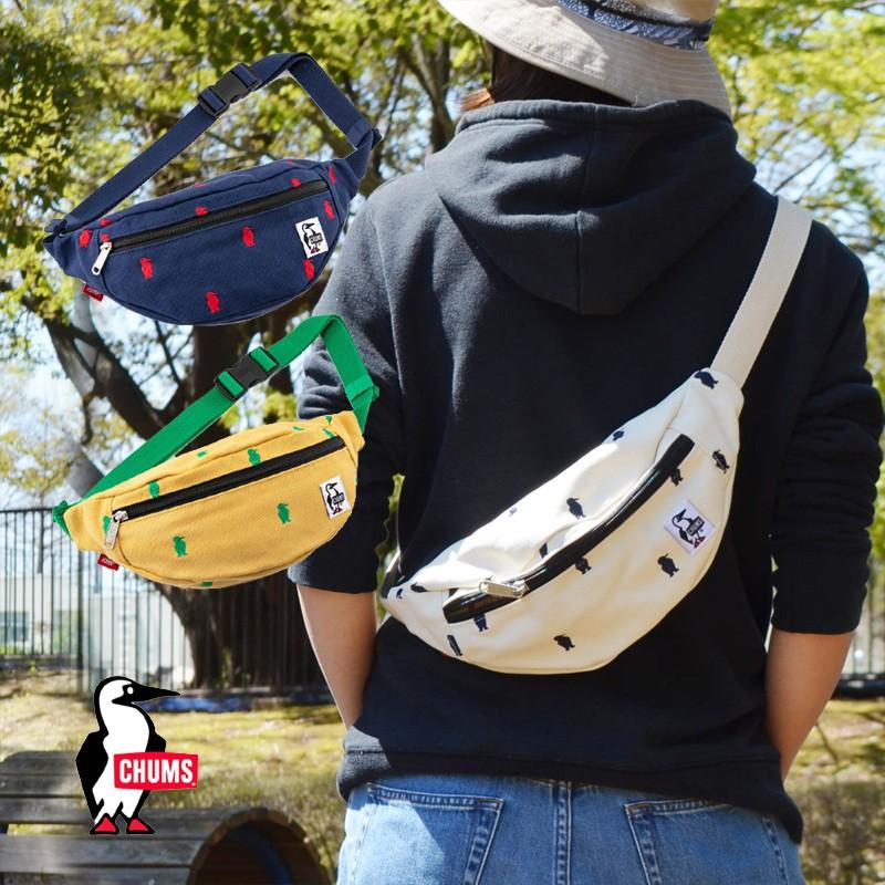 チャムス ウエストバッグ ショルダー CHUMS バッグ ブービーキャンバスファニーパック ボディバッグ ウエストポーチ Booby