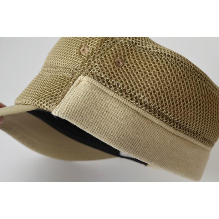 ワークキャップ 作業帽子 やらわか エアメッシュ メッシュキャップ re