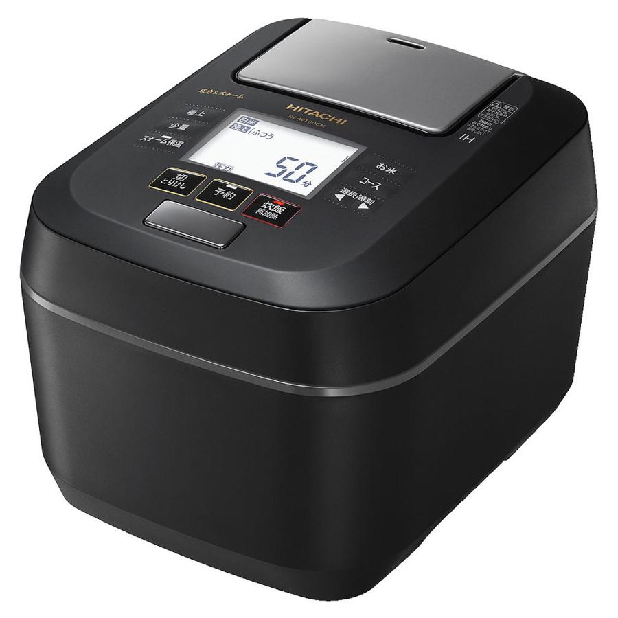 日立（HITACHI） RZ-W100CM 炊飯器 沸騰鉄釜 ふっくら御膳[5.5合][別途