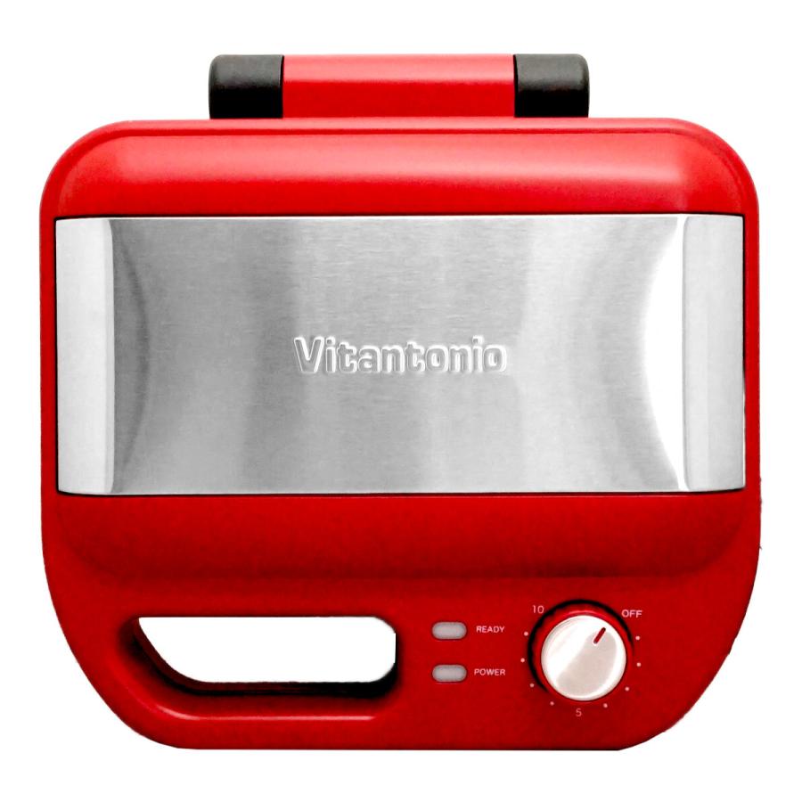 ビタントニオ VWH-600-R ワッフル&ホットサンドベーカー[ワッフルベーカー/ホットサンドプレート][送料無料] の商品画像