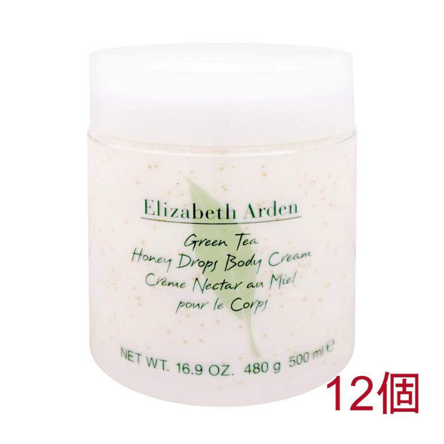[12個セット]エリザベスアーデン グリーンティーハニードロップ ボディ クリーム 500ml[送料無料](6004336-set12) Elizabeth Arden（エリザベスアーデン） [並行輸入品][12個セット