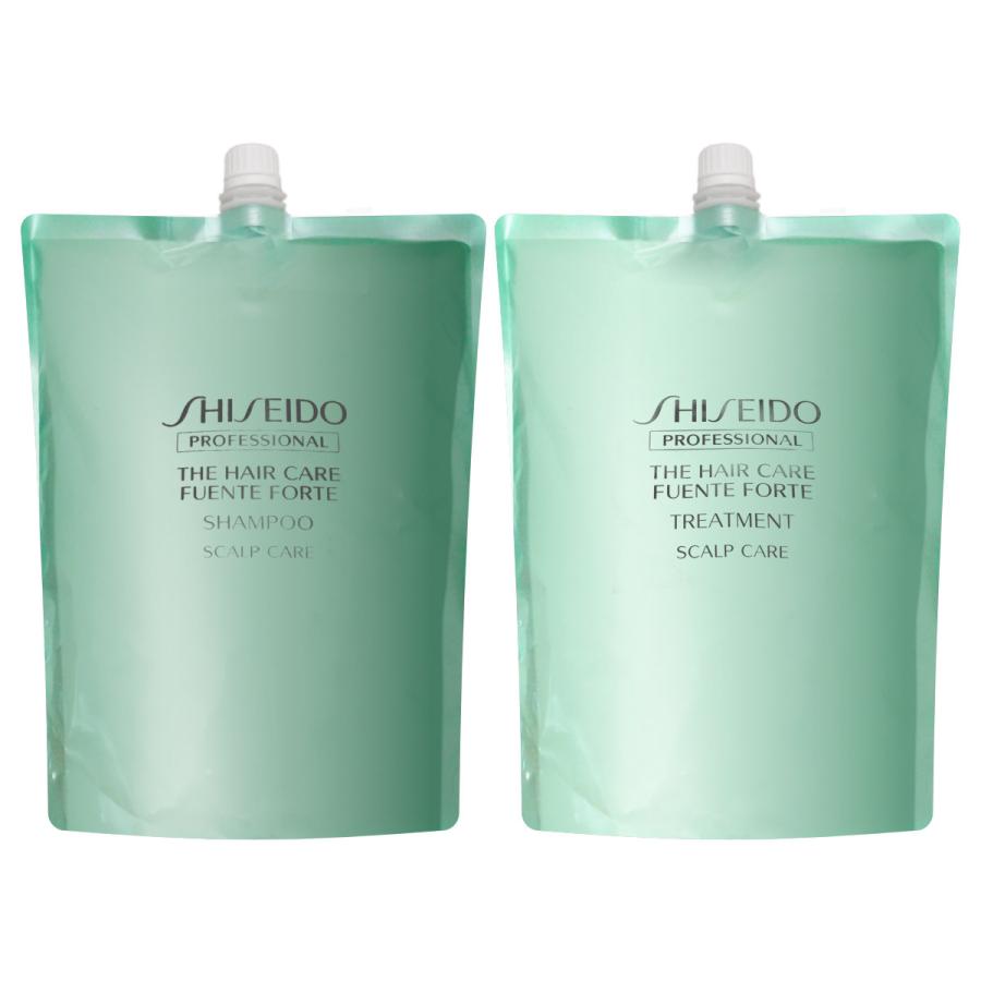 [セット]資生堂 フェンテフォルテ シャンプー詰替1800ml+トリートメント詰替1800g[レフィル/詰め替え][ヘアシャンプー ヘアトリートメント][送料無料]