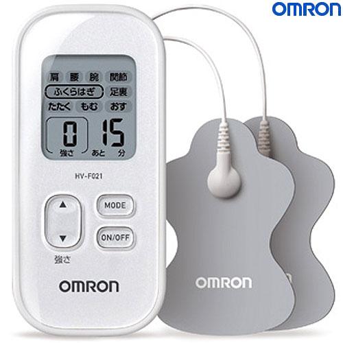 信憑 お試し価格 オムロン OMRON 低周波治療器 HV-F021-W ホワイト 送料無料 母の日 kknull.com kknull.com