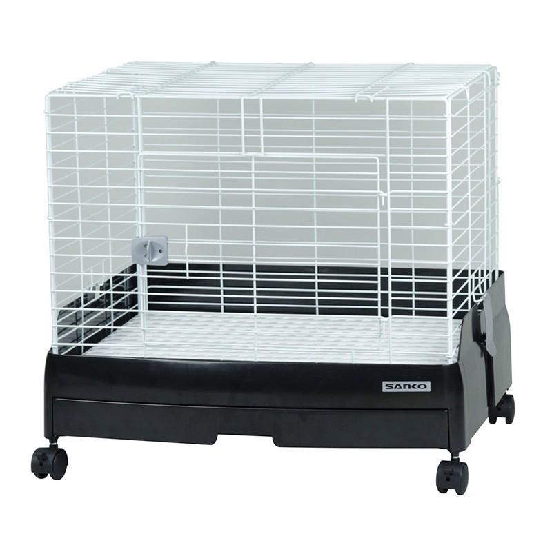 イージーホームエボ60cm すのこタイプ 三晃商会 イージーホーム エボ 60-BK(樹脂スノコ仕様)[happiest][160