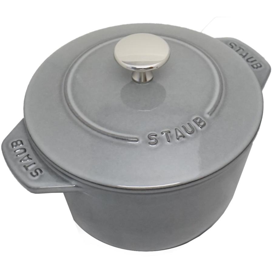ストウブ Staub ラ ココット デ ゴハン M 40509-703 グレー[ホーロー鍋 