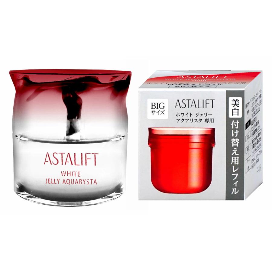 [本体＋レフィルセット][国内正規品]アスタリフト ホワイトジェリーアクアリスタ 40g 本体＋レフィル[医薬部外品][送料無料] (6043876-set10)ASTALIFT フジフィルム FUJIFILM ASTALIFT（アスタリフト） [本体＋レフィルセット][国内正規品