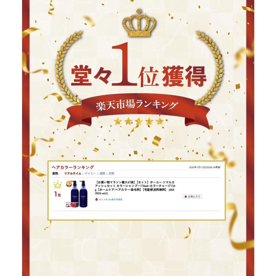 hoyu（ホーユー） [楽天ランキング1位][セット]ホーユー ソマルカ