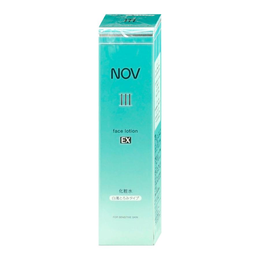 NOV（ノブ） ノエビア NOV III フェイスローションEX 120ml 白濁とろみ 