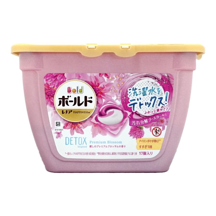 ボールド P&G ジェルボール3D 17個入 癒しのプレミアム ボールド P&G ジェルボール3D 17個入 癒しのプレミアム