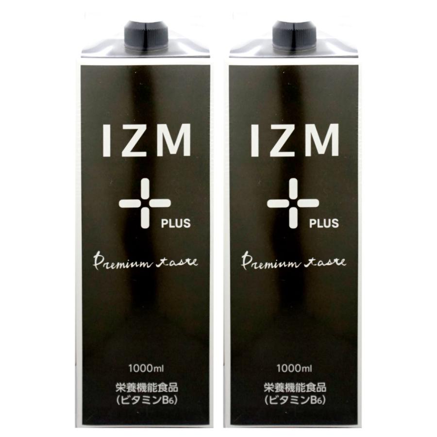 セット]IZM酵素ドリンク1000ml プラス×2本[栄養機能食品][送料
