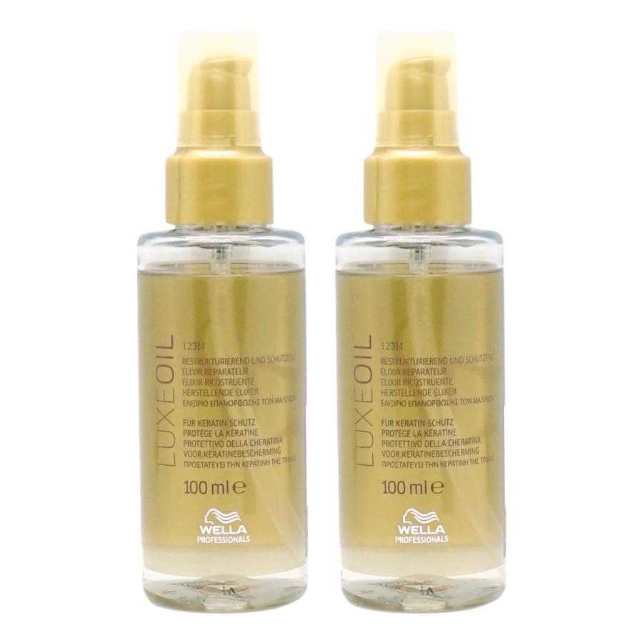 ウエラ [並行輸入品][セット]ウエラ SPリュクス ヘア オイル 100ml ×2